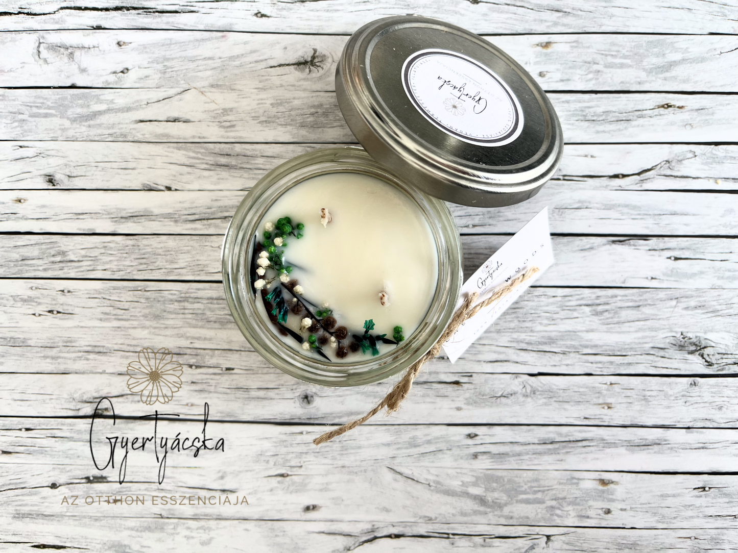 Csupros illatgyertya