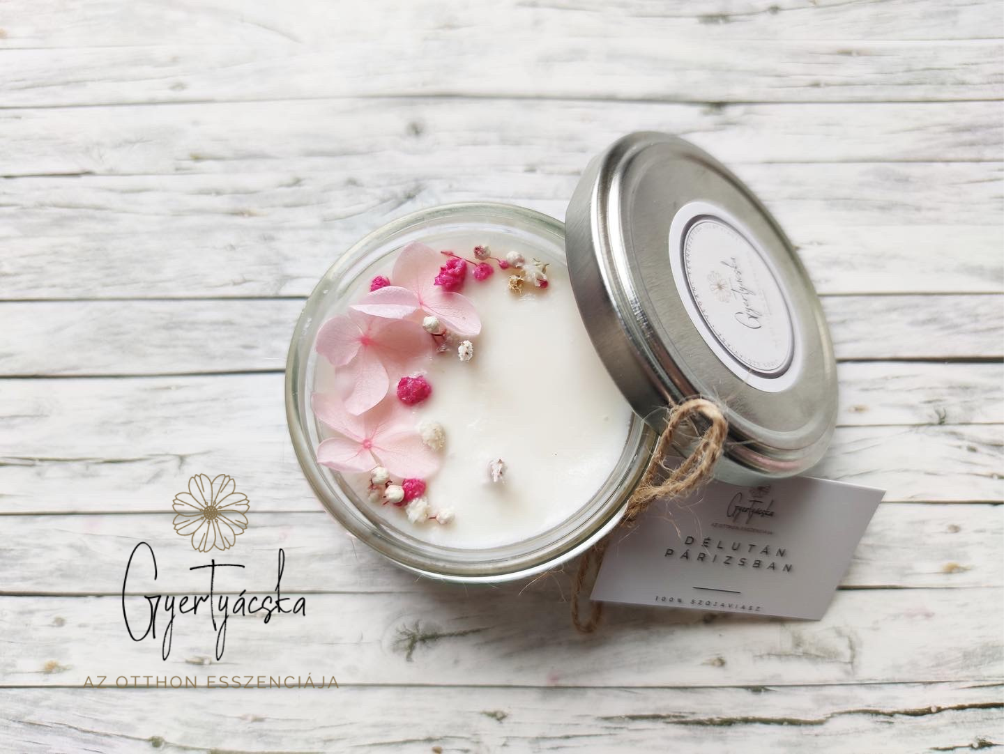 Csupros illatgyertya