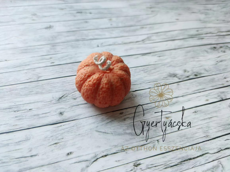 Tökös gyertya pamutkanóccal